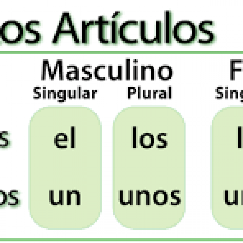 los artículos determinados e indeterminados - Pictoeduca